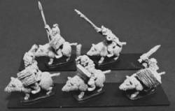 Orc Bear Cavalry with Swords and Shields